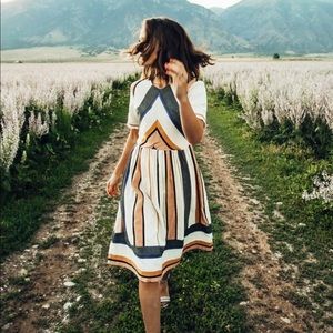 Piper and Scoot Midi Dress